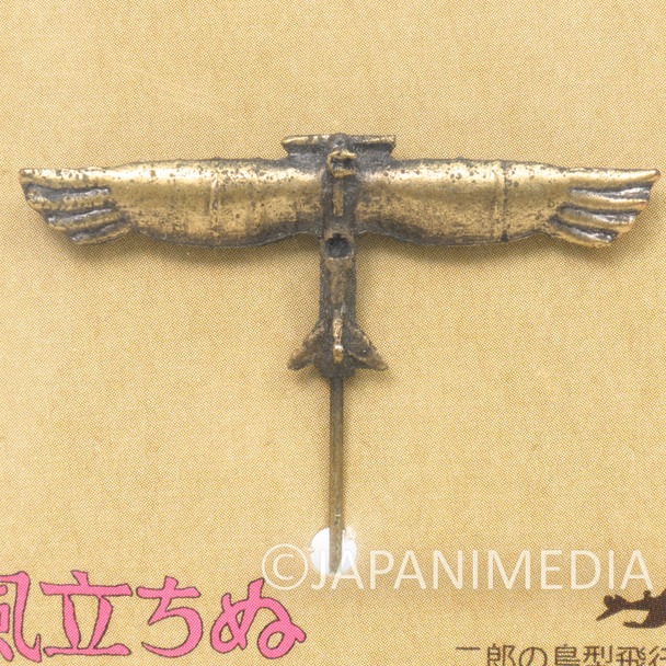 Wind Rises Jiro Horikoshi Aircraft Hatpin Ghibli Japanimedia Store FRONT
