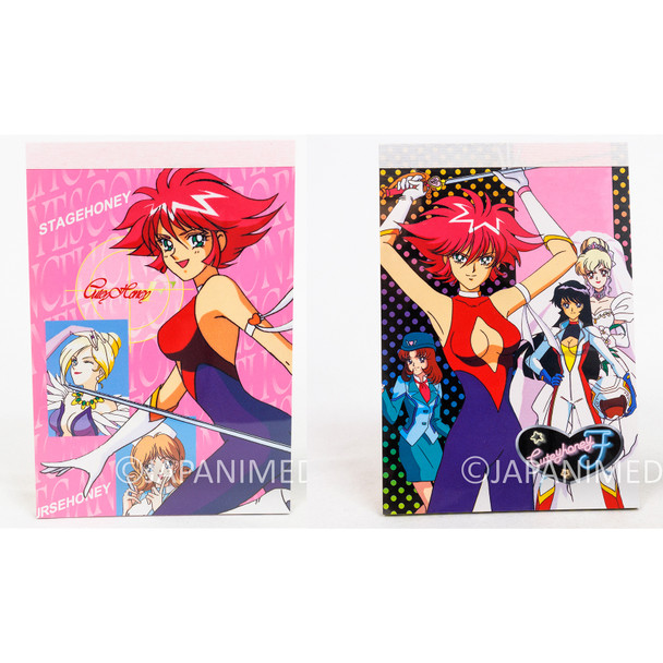 Cutie Honey Memo Pad 2pc Set JAPAN ANIME NAGAI GO Japanimedia Store FRONT