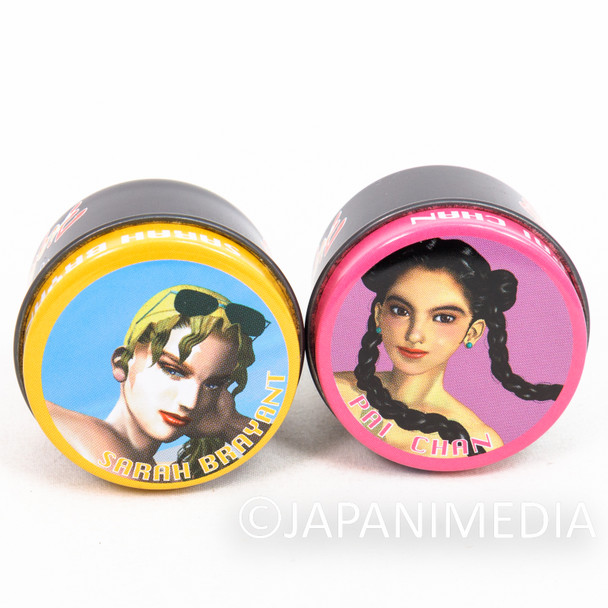 Virtua Fighter 3 Small Can Case Set Sarah Brayant & Pai Chan SEGA 1996 Japanimedia Store FRONT