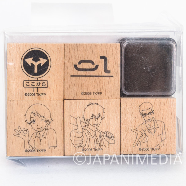 The Girl who Leapt Through Time Stamp Set / Makoto Chiaki Kosuke Japanimedia Store FRONT
