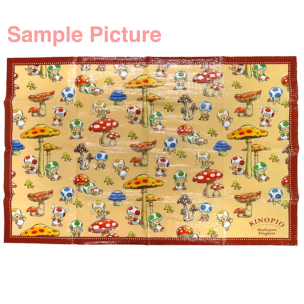 Super Mario Kinopio Toad Ground Sheet, Beach Picnic Mat NINTENDO GAME NES Japanimedia Store FRONT