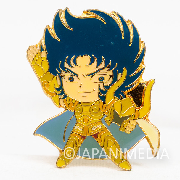 Saint Seiya Gold Saint Capricorn Shura Metal Pins JAPAN ANIME MANGA Japanimedia Store FRONT