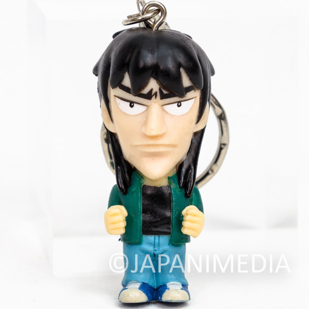 RARE! KAIJI Ultimate Survivor Kaiji Ito Figure Key Chain #1 JAPAN 2 Japanimedia Store FRONT