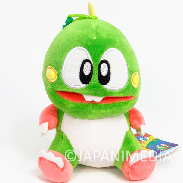 Bubble Bobble Bub Bubblun Dragon 6.5" Plush Doll Toy GAME NES Japanimedia Store FRONT