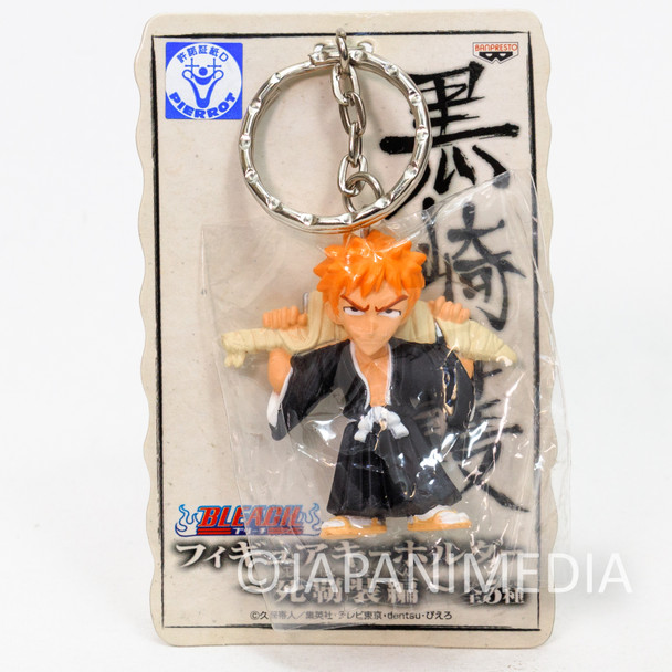 BLEACH Ichigo Kurosaki Figure Keychain Banpresto 2 Japanimedia Store FRONT