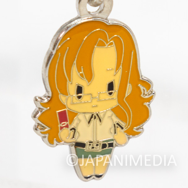 Steins ; Gate Moeka Kiryu Small Metal Charm Strap JAPAN Japanimedia Store FRONT