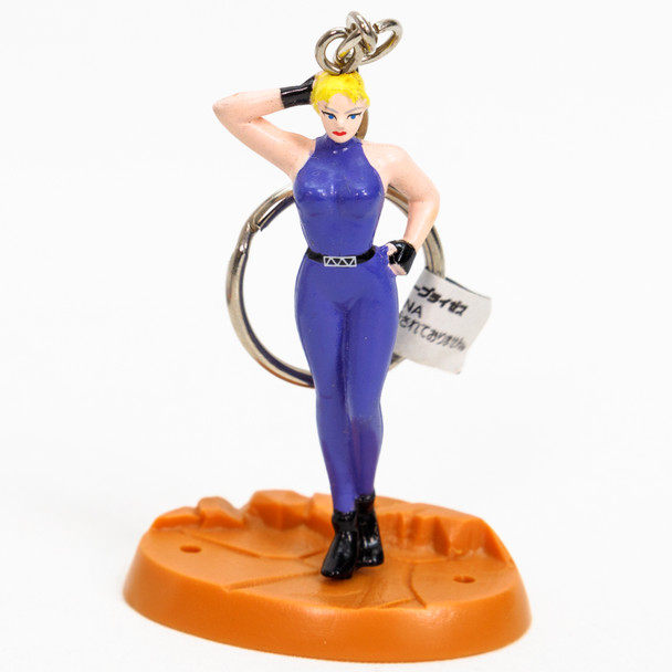 Retro RARE! Virtua Fighter Sara Brayant Figure Keychain SEGA JAPAN GAME Japanimedia Store FRONT