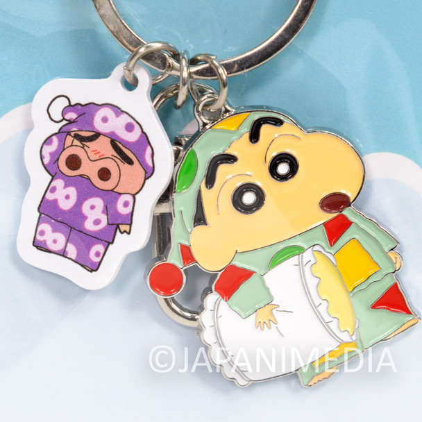 Crayon Shin-chan Metal Charm Keychain #4 JAPAN ANIME Japanimedia Store FRONT