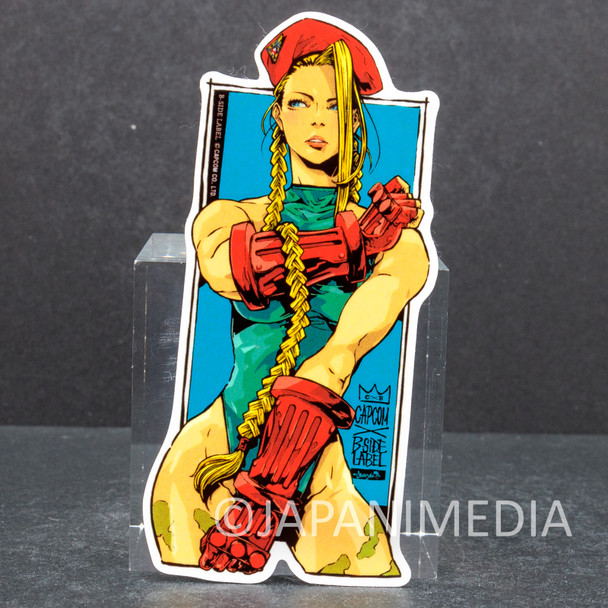 Street Fighter II Cammy Sticker #3 B-Side Label x Capcom Japanimedia Store FRONT