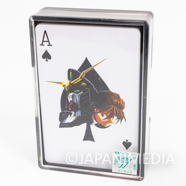RARE! Gundam W Wing Trump Playing Cards JAPAN ANIME2 Japanimedia Store FRONT