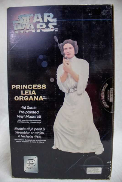 STAR WARS 1/6 scale pre-painted Vinyl Model Kit Princess Leia Organa Figure Japanimedia Store FRONT