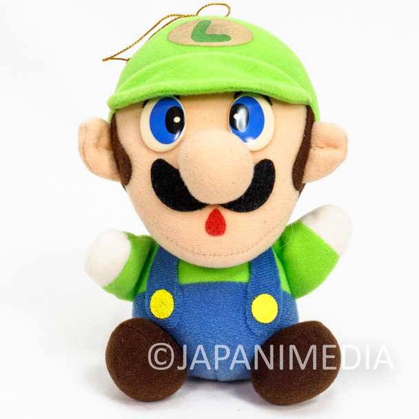 Retro Super Mario World Luige Plush Doll BANPRESTO JAPAN Nintendo Famicom Japanimedia Store FRONT