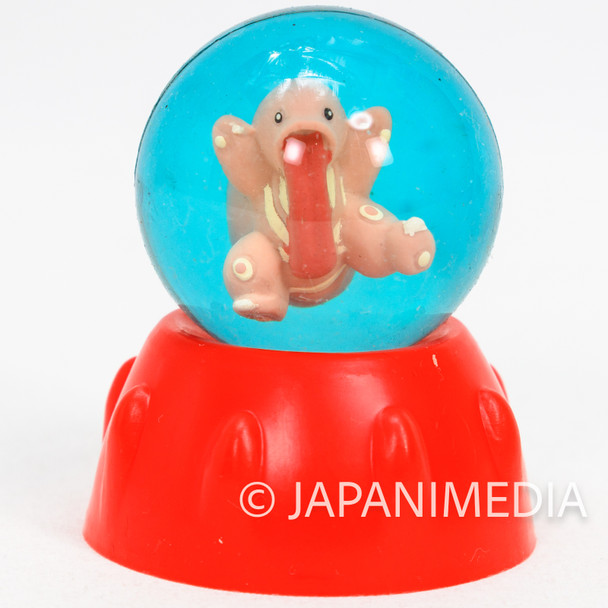 Retro RARE! Pokemon Lickitung Beroringa Bouncy Ball w/Stand TOMY JAPAN GAME Japanimedia Store FRONT