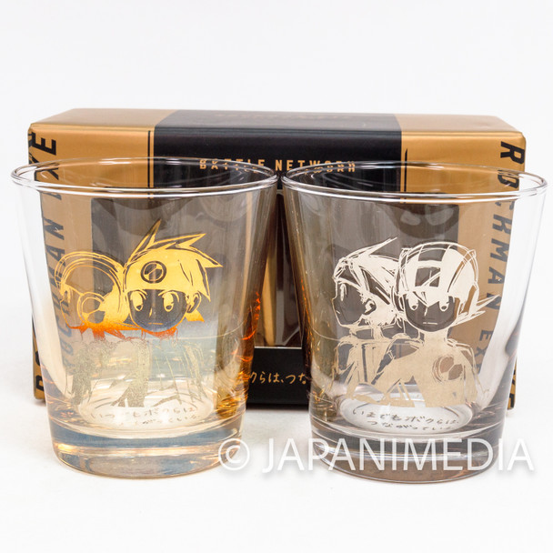 MEGA MAN EXE Lan Advanced Collection Pair Glass Japanimedia Store
Front