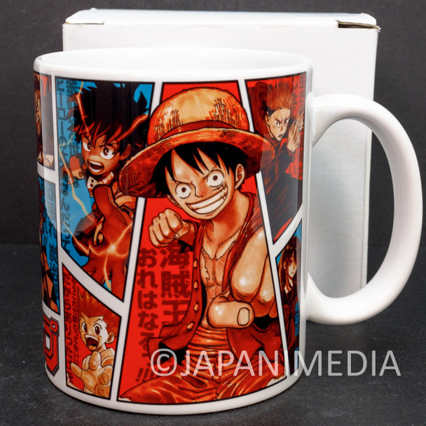 SHONEN JUMP Mug 2020 J-Original Prize / ONE PIECE ACT-AGE HUNTERxHUNTER Japanimedia Store FRONT