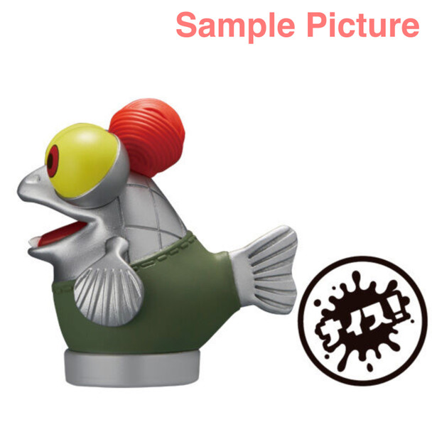 Splatoon 3 Smallfry Mini Figure w/Stamp #6 BANDAI Nintendo Japanimedia Store FRONT