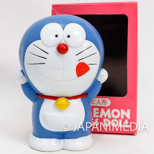 Doraemon 5" Soft Vinyl Figure Coin Bank Hand-up ver. SK Japan Japanimedia Store FRONT