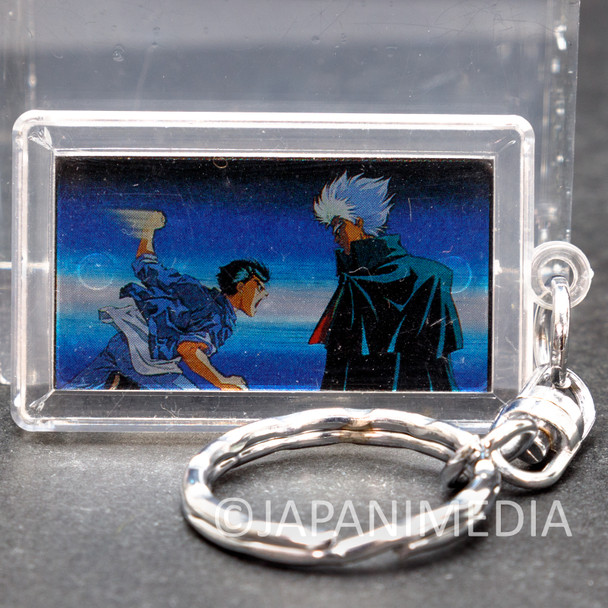 Yu Yu Hakusho Clear Acrylic Keychain Retro Plate #4 | Japanimedia Store Front