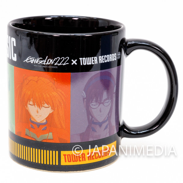 Evangelion x Tower Records Mug Limited (Rei Asuka Mari Shinji Kaworu) Japanimedia Store Front