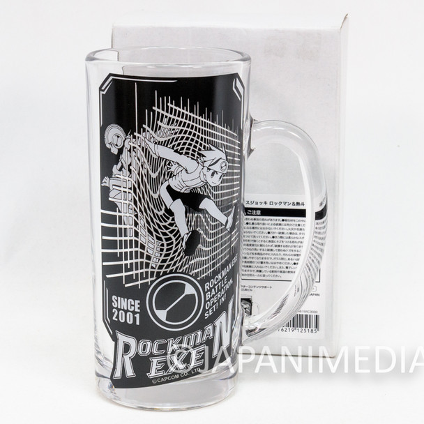 MEGA MAN EXE Rockman & Netto Glass Beer Mug Japan CAPCOM Collectible | Japanimedia Store Front