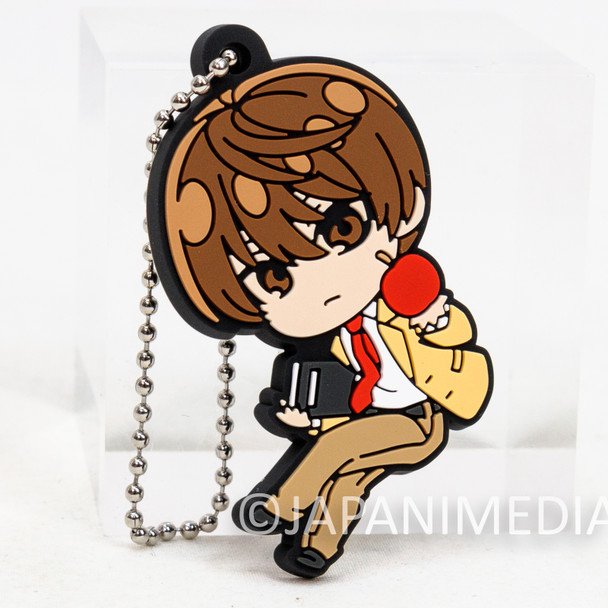 Death Note Light Yagami Rubber Mascot Ballchain Takara Tomy Japanimedia Store Front