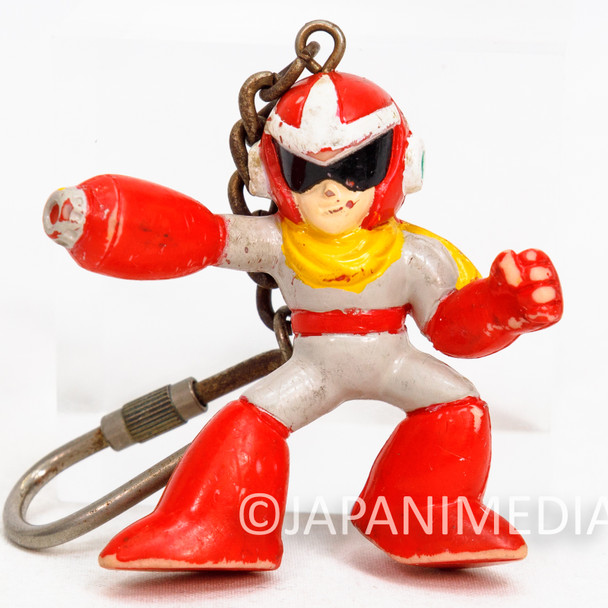 Mega Man Proto Man (Blues) Vintage Figure Keychain Japan CAPCOM Rockman | Japanimedia Store Front