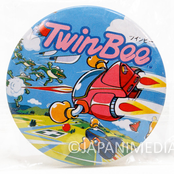 TwinBee Button Can Badge Vintage KONAMI Famicom Japan | Japanimedia Store Front