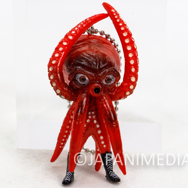 RARE Octopus Wrestler Calamari Wrestler Movie Figure Keychain 2004 Yujin Japanimedia Store