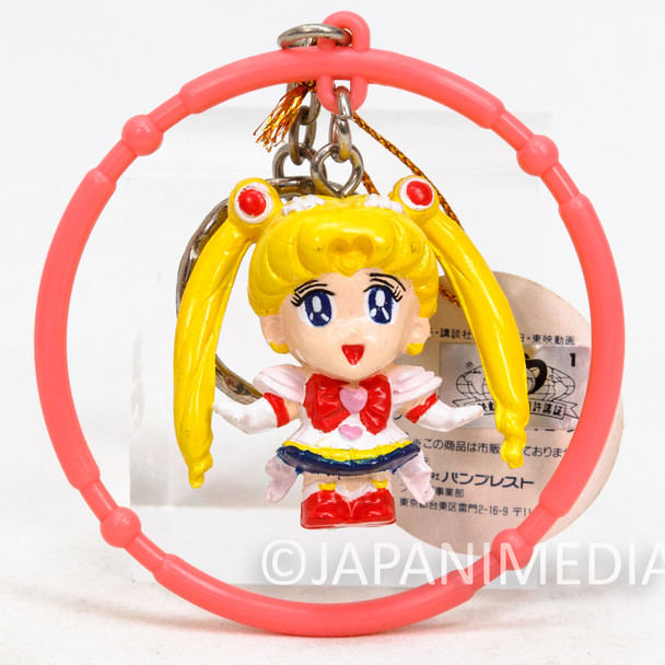 Retro 1995 Sailor Moon Usagi Tsukino Mini Figure Keychain Banpresto Japanimedia Store