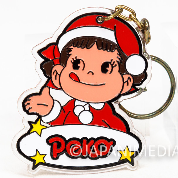 Milky Peko-chan Santa #2 Acrylic Mascot Ballchain Fujiya Japanimedia Store Front