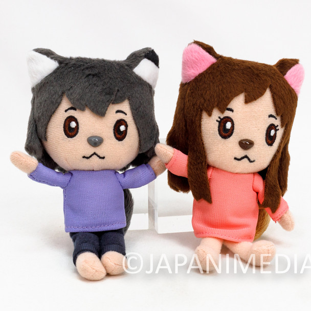 Wolf Children Ame & Yuki Mini Plush Doll Set | Japanimedia Store Front