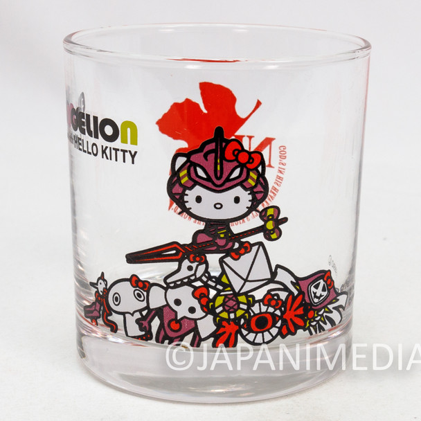 Evangelion x Hello Kitty Rock Glass EVA-01 & Angels Ver. Japanimedia Store Front