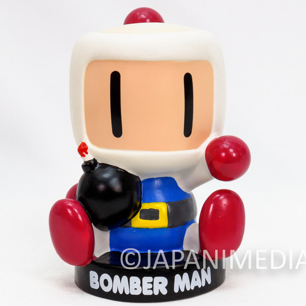 Bomberman Soft Vinyl Figure Coin Bank Hudson Famicom Retro Game Japanimedia Store Front