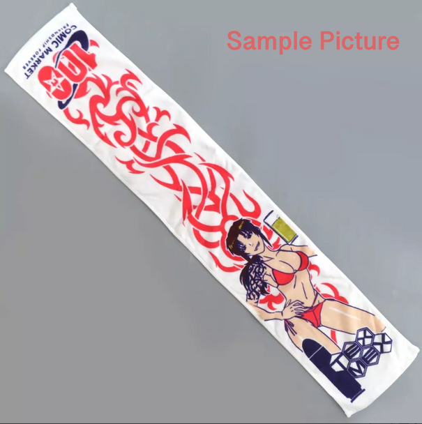 Black Lagoon Revy Swimsuit Long Towel Anime Goods Japanimedia Store Front