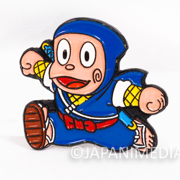 Retro Ninja Hattori-kun Kanzo Hattori Metal Pin Vintage Fujiko Fujio Anime Collectible | Japanimedia Store Front
