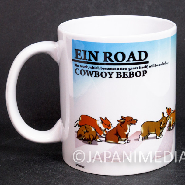 Cowboy Bebop Ein Pembroke Welsh Corgi Dog Mug retro anime cup Japan Japanimedia Store Front