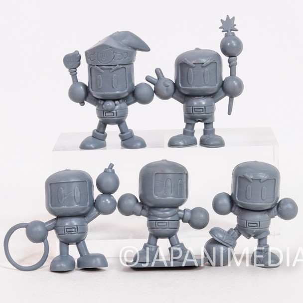 Bomberman Rubber Figure 5pc Set Hudson Famicom NES Japan | Japanimedia Store Front