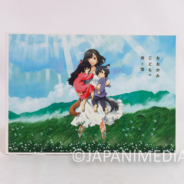 Wolf Children Ame Yuki Japanese Movie Program Book Art Pamphlet Japan | Japanimedia Store Front