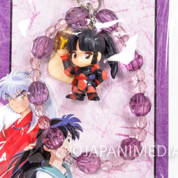 InuYasha Sango Mascot Beads Strap Figure Banpresto Japan | Japanimedia Store Front