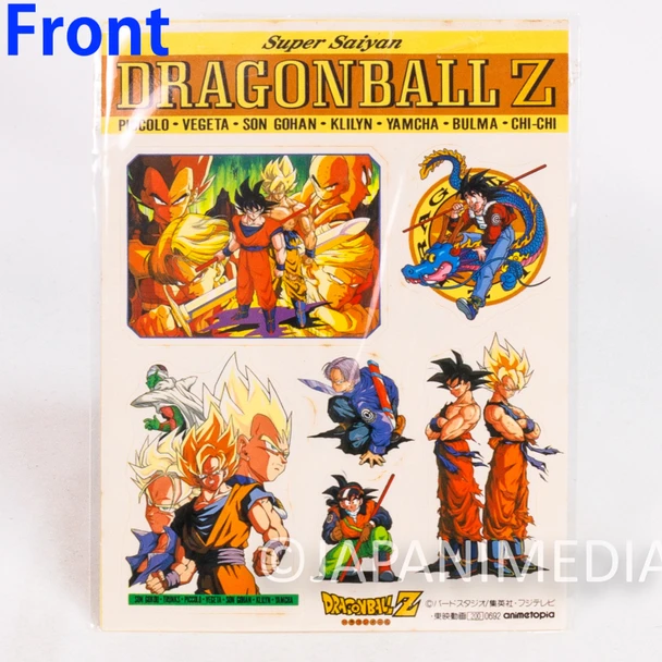 Dragon Ball Z Sticker Sheet animetopia Japan | Japanimedia Store Front
