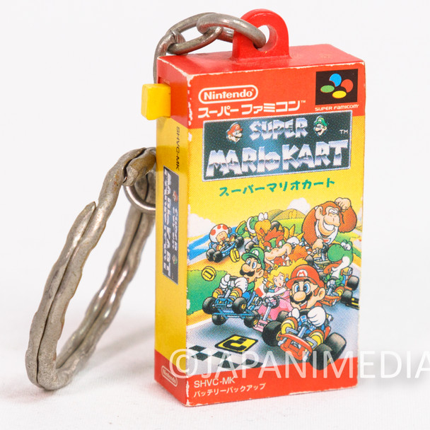 Super Mario Kart Super Famicom SNES Mini Cassette Keychain Figure Japan | Japanimedia Store Front