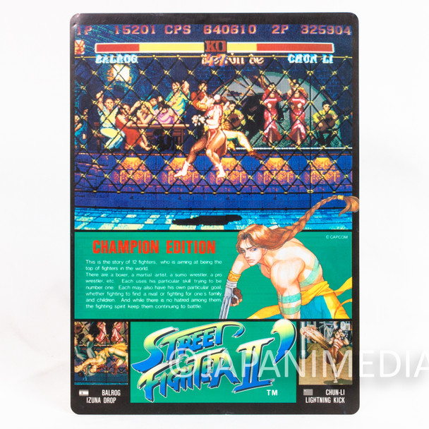 Street Fighter II Vega Balrog Pencil Board Capcom Japan Japanimedia Store Front