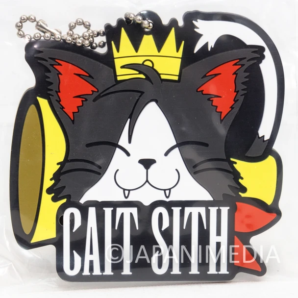 Final Fantasy VII Cait Sith Rubber Keychain Strap Japan | Japanimedia Store Front