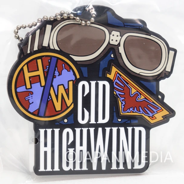 Final Fantasy VII Cid Highwind Rubber Keychain Strap Japan | Japanimedia Store Front