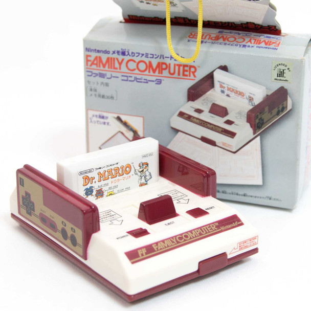 Dr. Mario Nintendo NES Famicom Family Computer Type Memo Paper Case JAPAN Japanimedia Store FRONT