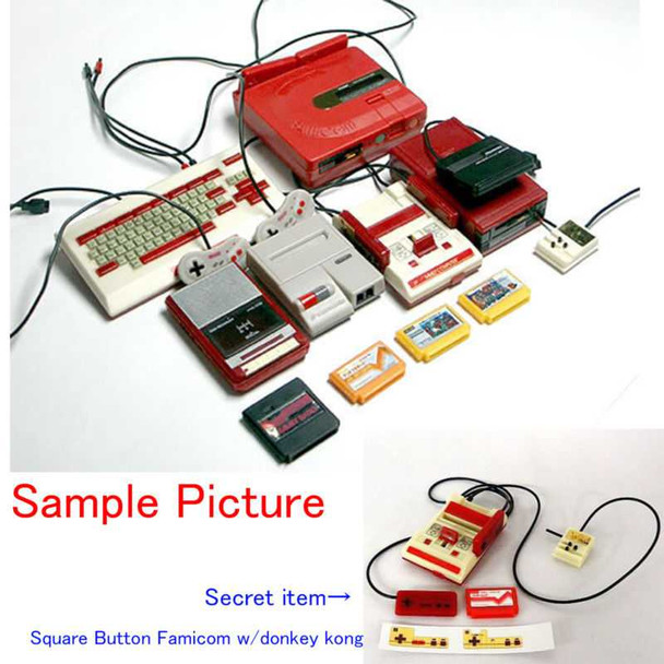 Set of 6 SR Nintendo History Collection Famicom Miniature Figure Yujin JAPAN NES Japanimedia Store FRONT