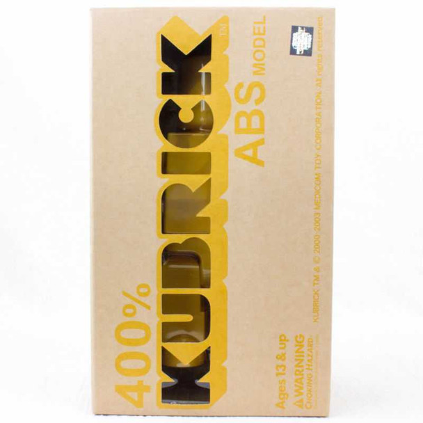 Kubrick 400% ABS Model Yellow Figure Medicom Toy JAPAN Japanimedia Store FRONT