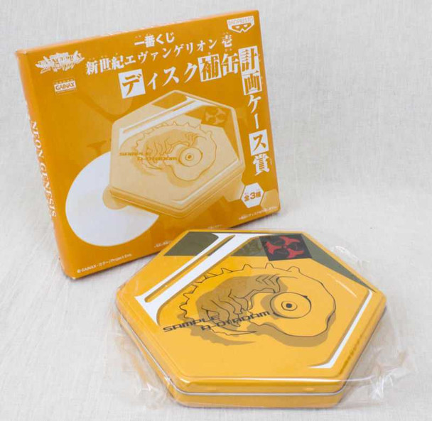 Evangelion Can type Disc Case Shito A-01 Adam Banpresto JAPAN ANIME MANGA