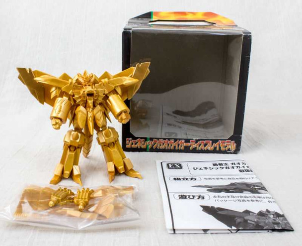 Genesic Gaogaigar Final Display Model Figure Gold Color JAPAN ANIME MANGA Japanimedia Store FRONT