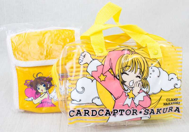 Cardcaptor Sakura Mini Bag Pouch Toiletries Goods Towel CLAMP JAPAN ANIME MANGA Japanimedia Store FRONT